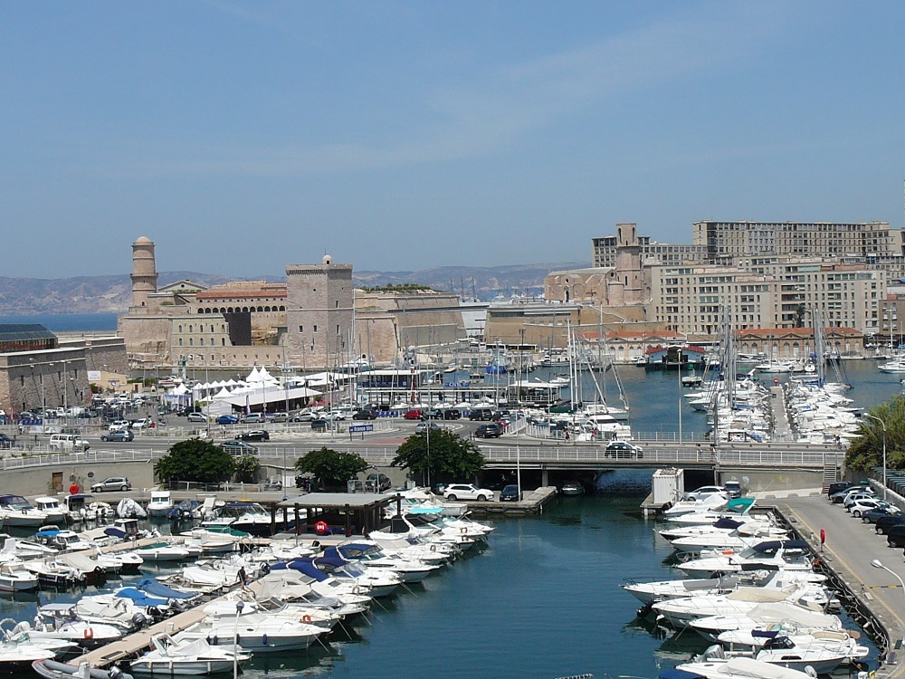 Vieux Port of Marseille on the French Riviera